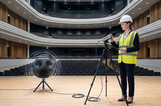 Sinema salonu akustik ölçümü